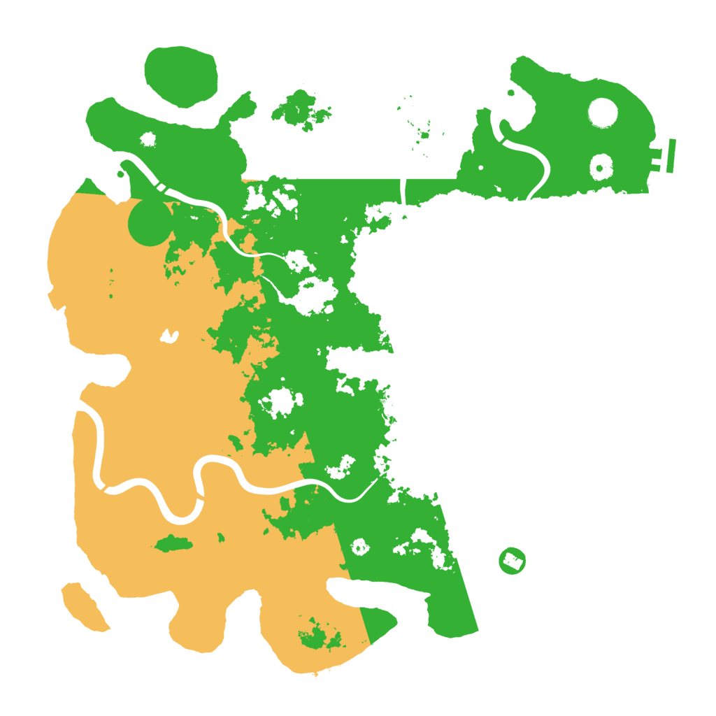 Biome Rust Map: Procedural Map, Size: 4250, Seed: 1283703898