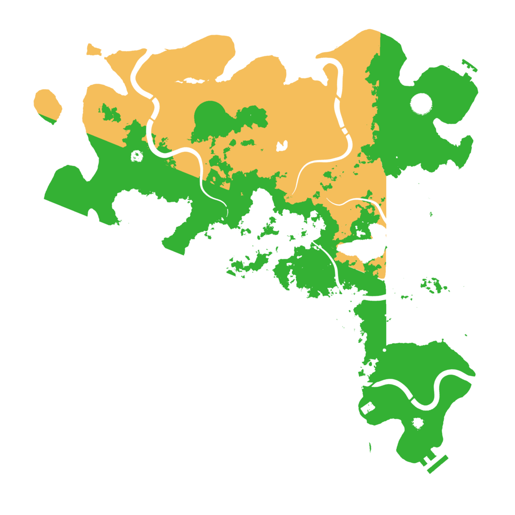Biome Rust Map: Procedural Map, Size: 4250, Seed: 334383278