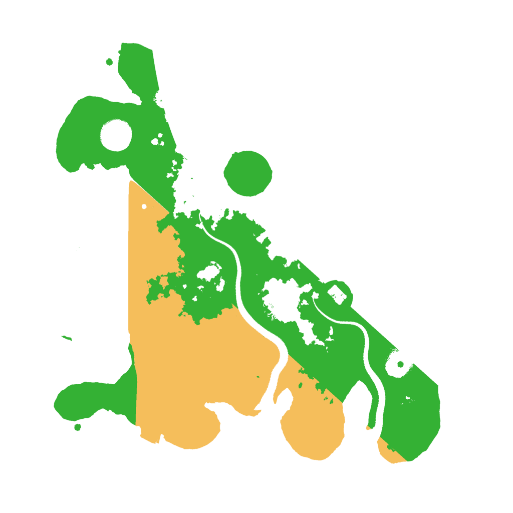 Biome Rust Map: Procedural Map, Size: 3000, Seed: 1978745914
