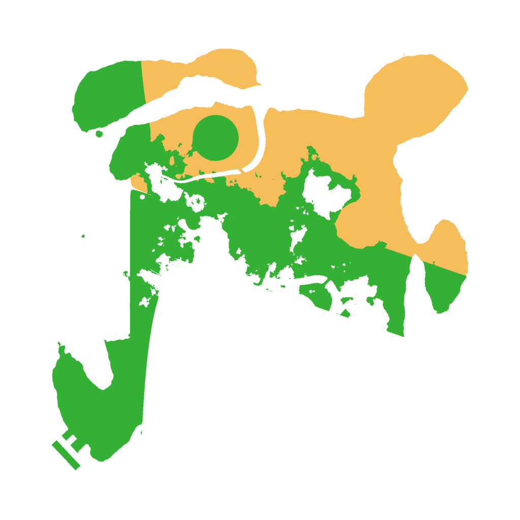 Biome Rust Map: Procedural Map, Size: 3000, Seed: 10282006