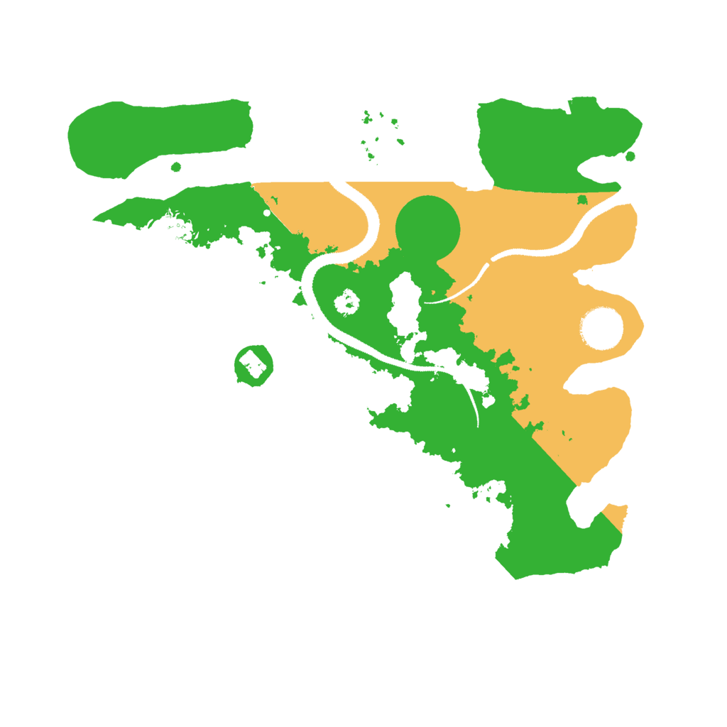 Biome Rust Map: Procedural Map, Size: 3000, Seed: 2103626115