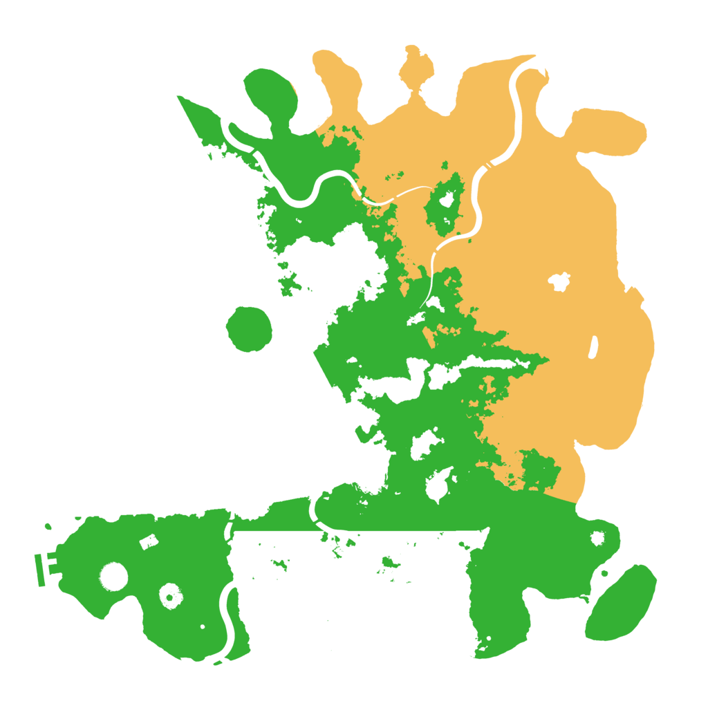Biome Rust Map: Procedural Map, Size: 4411, Seed: 321970286