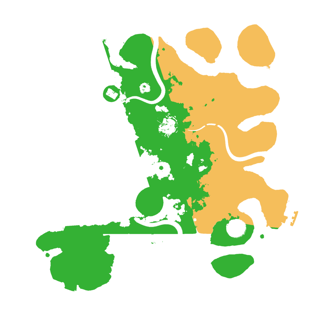 Biome Rust Map: Procedural Map, Size: 3000, Seed: 303571319