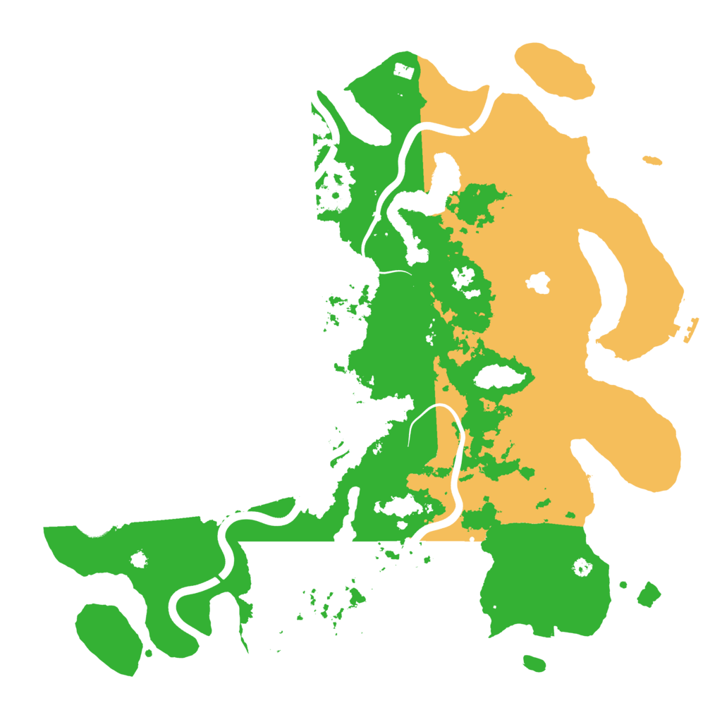Biome Rust Map: Procedural Map, Size: 4000, Seed: 45634636