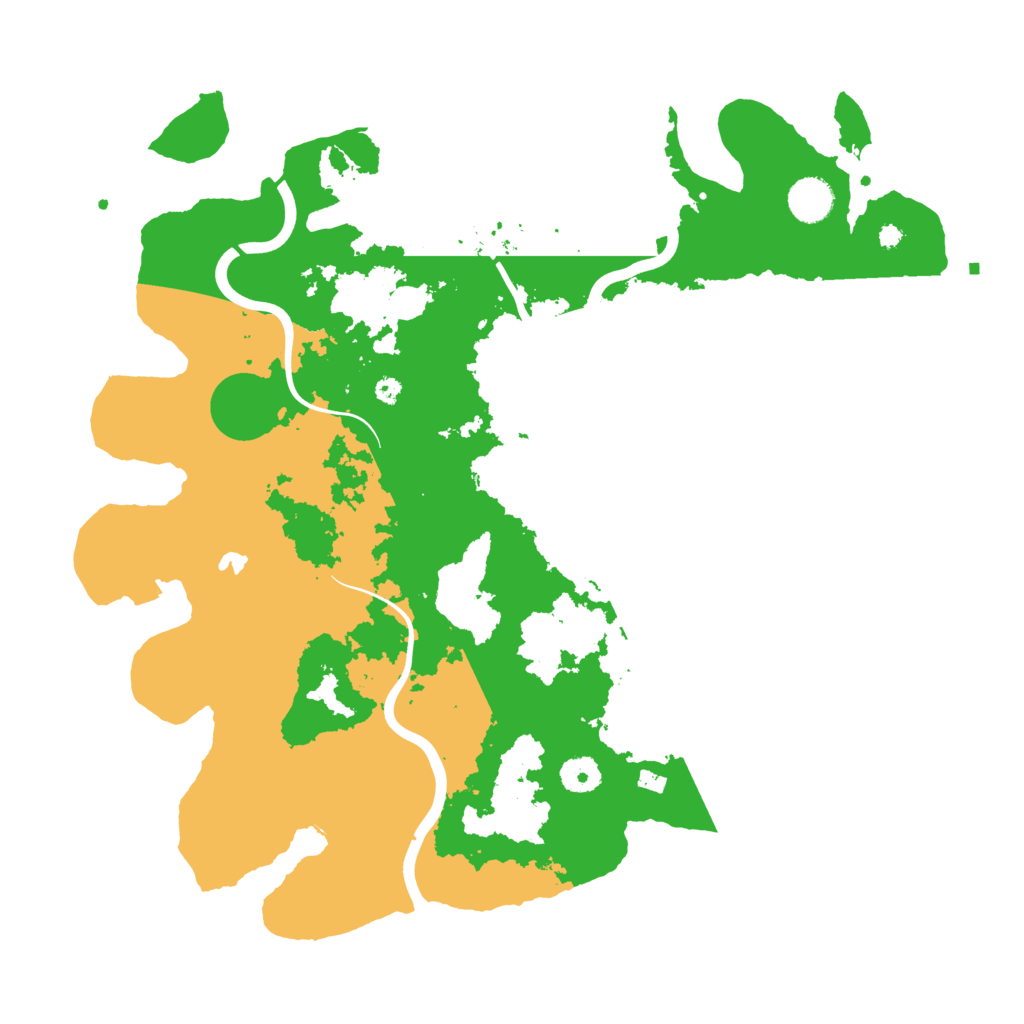 Biome Rust Map: Procedural Map, Size: 4000, Seed: 927836