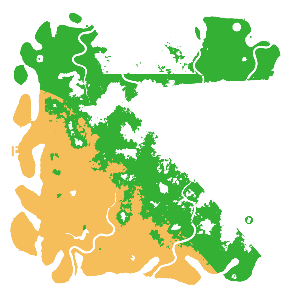 Biome Rust Map: Procedural Map, Size: 6000, Seed: 1960239681