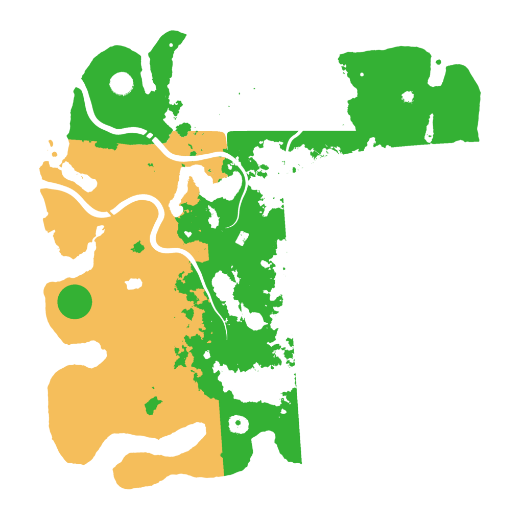 Biome Rust Map: Procedural Map, Size: 4000, Seed: 1028083273