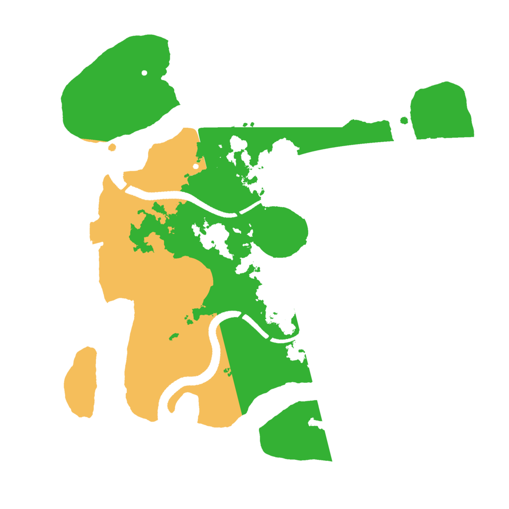 Biome Rust Map: Procedural Map, Size: 2700, Seed: 1775563306