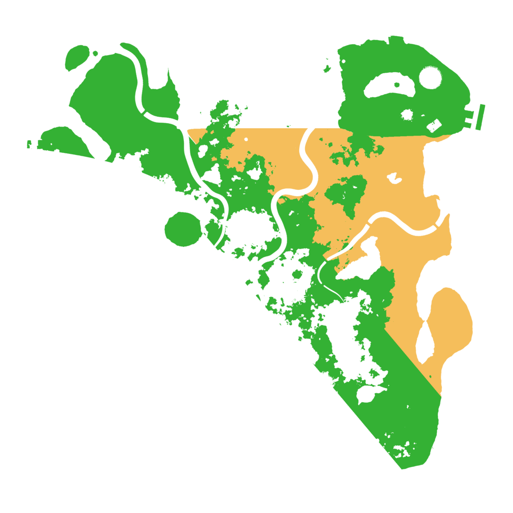 Biome Rust Map: Procedural Map, Size: 4000, Seed: 56650