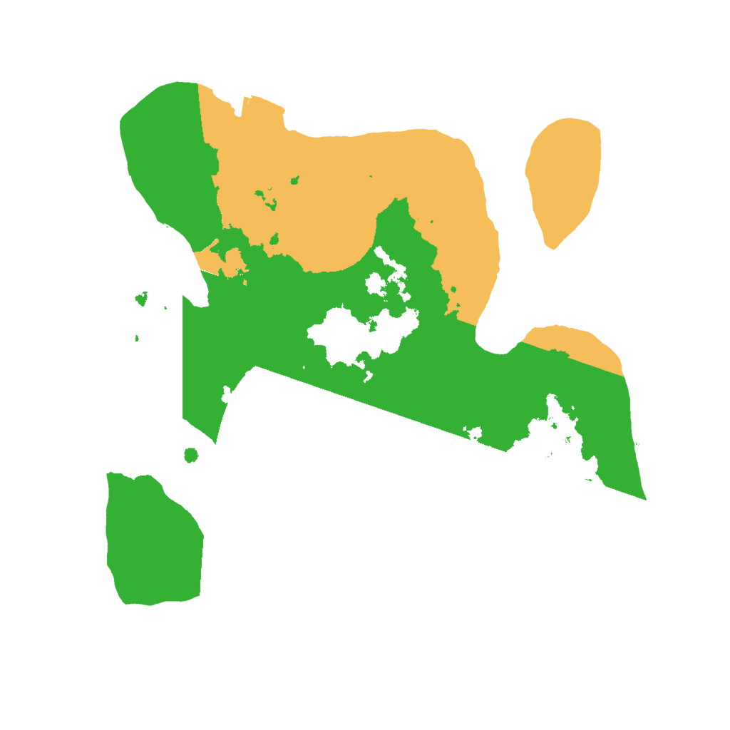 Biome Rust Map: Procedural Map, Size: 2000, Seed: 224463000
