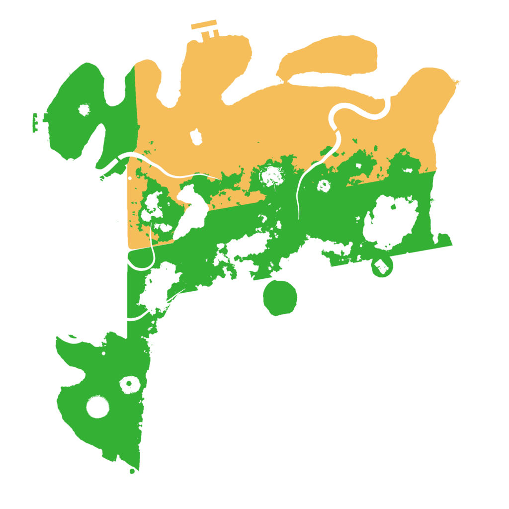 Biome Rust Map: Procedural Map, Size: 4000, Seed: 2067455641