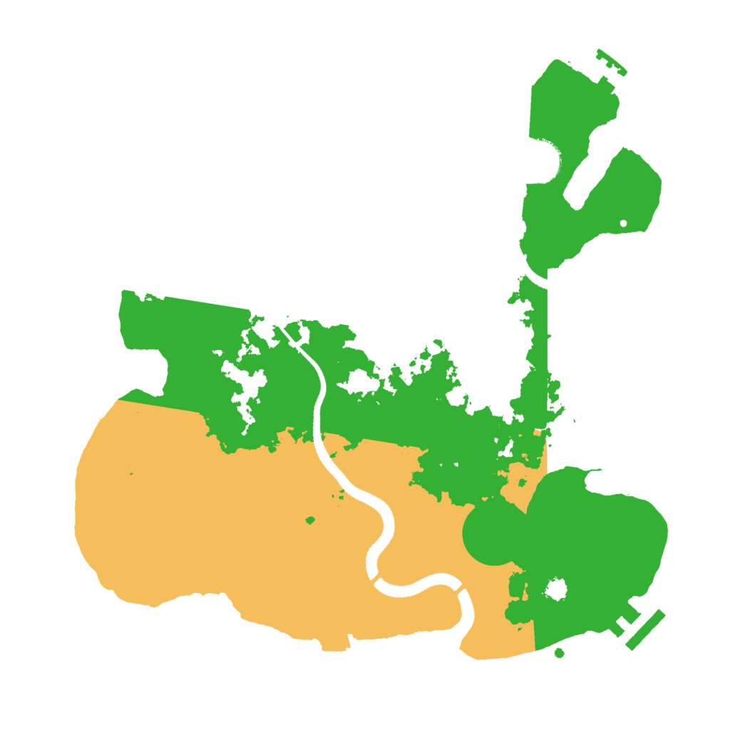 Biome Rust Map: Procedural Map, Size: 3000, Seed: 1857000661