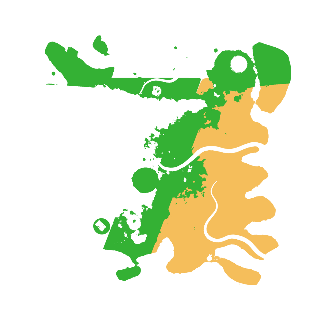 Biome Rust Map: Procedural Map, Size: 3250, Seed: 1799824013