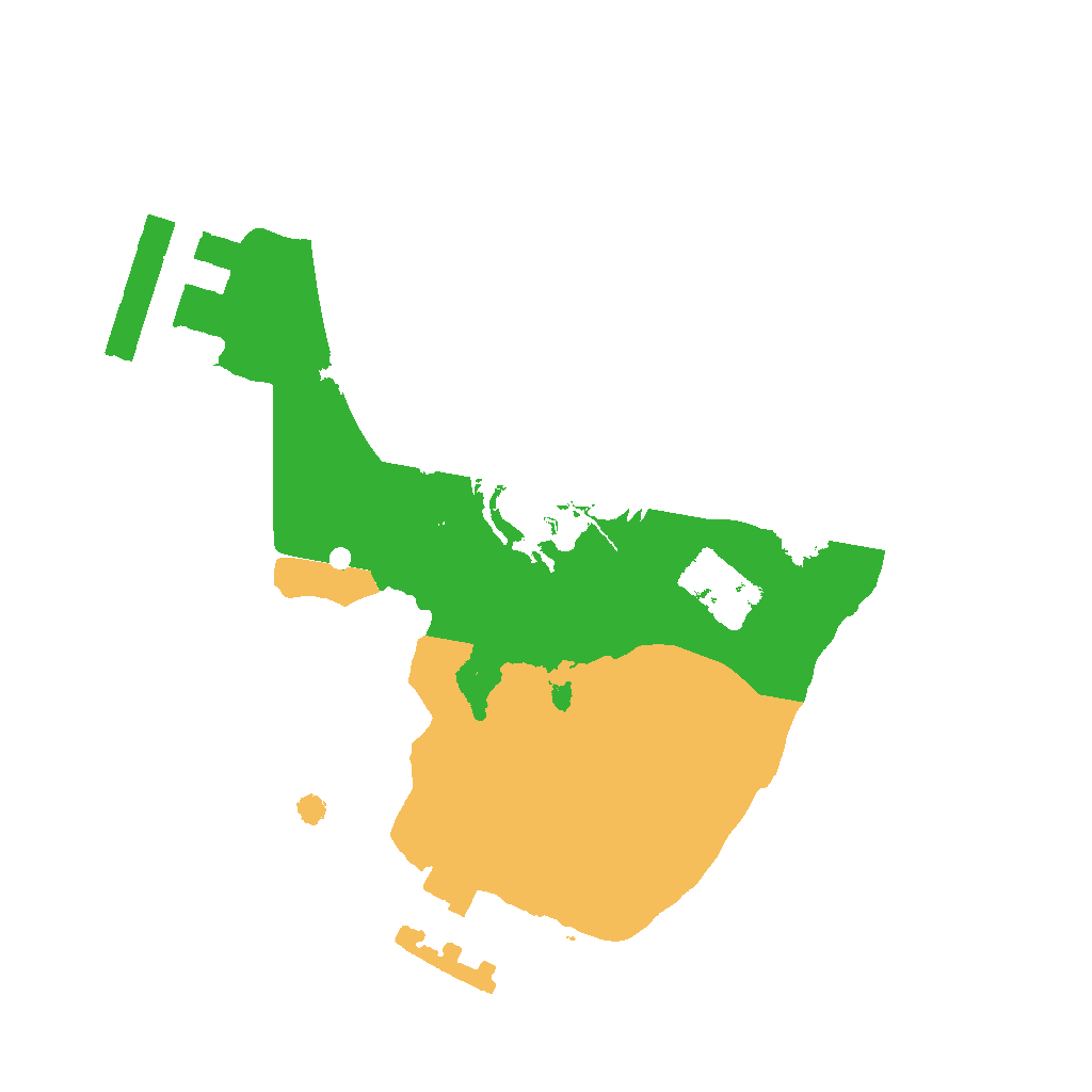 Biome Rust Map: Procedural Map, Size: 1500, Seed: 643038536