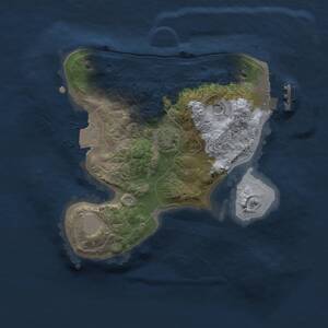 Thumbnail Rust Map: Procedural Map, Size: 2000, Seed: 28465, 4 Monuments