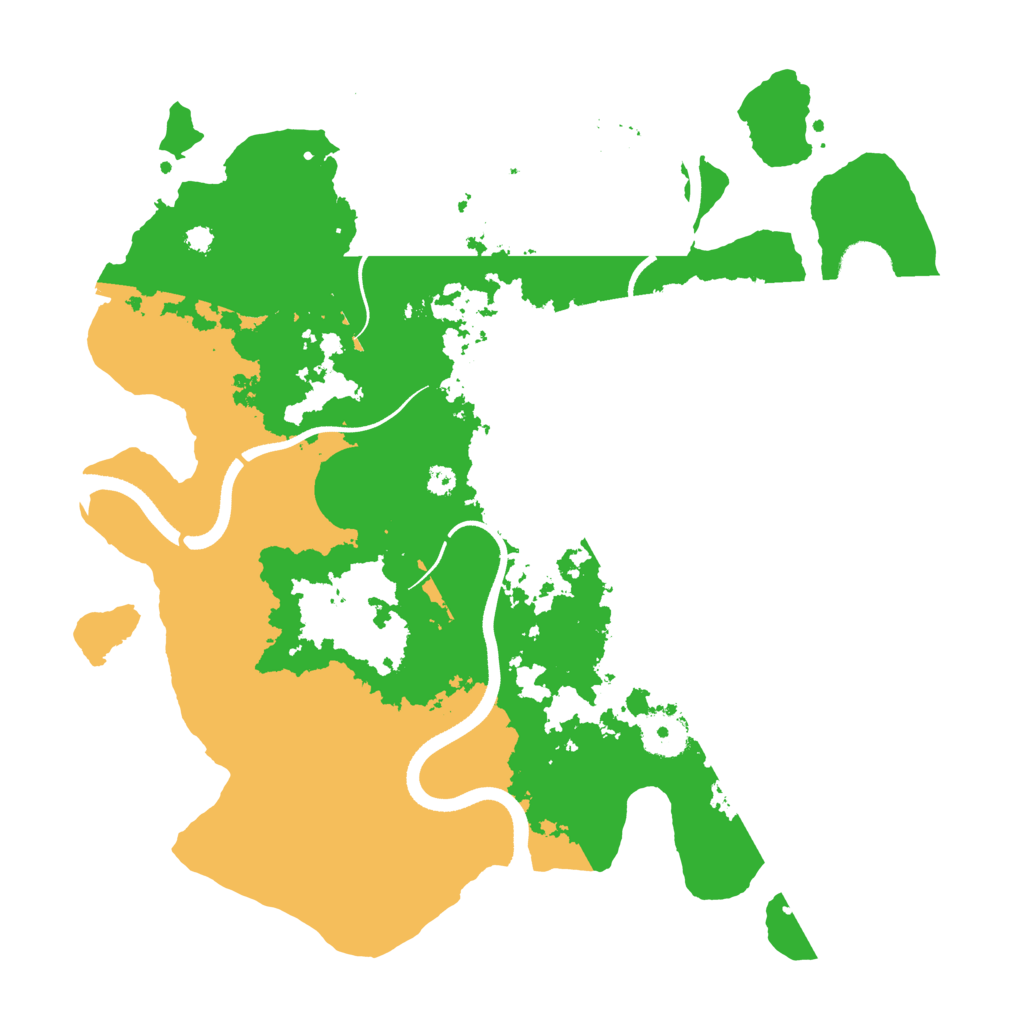 Biome Rust Map: Procedural Map, Size: 3500, Seed: 1726747839