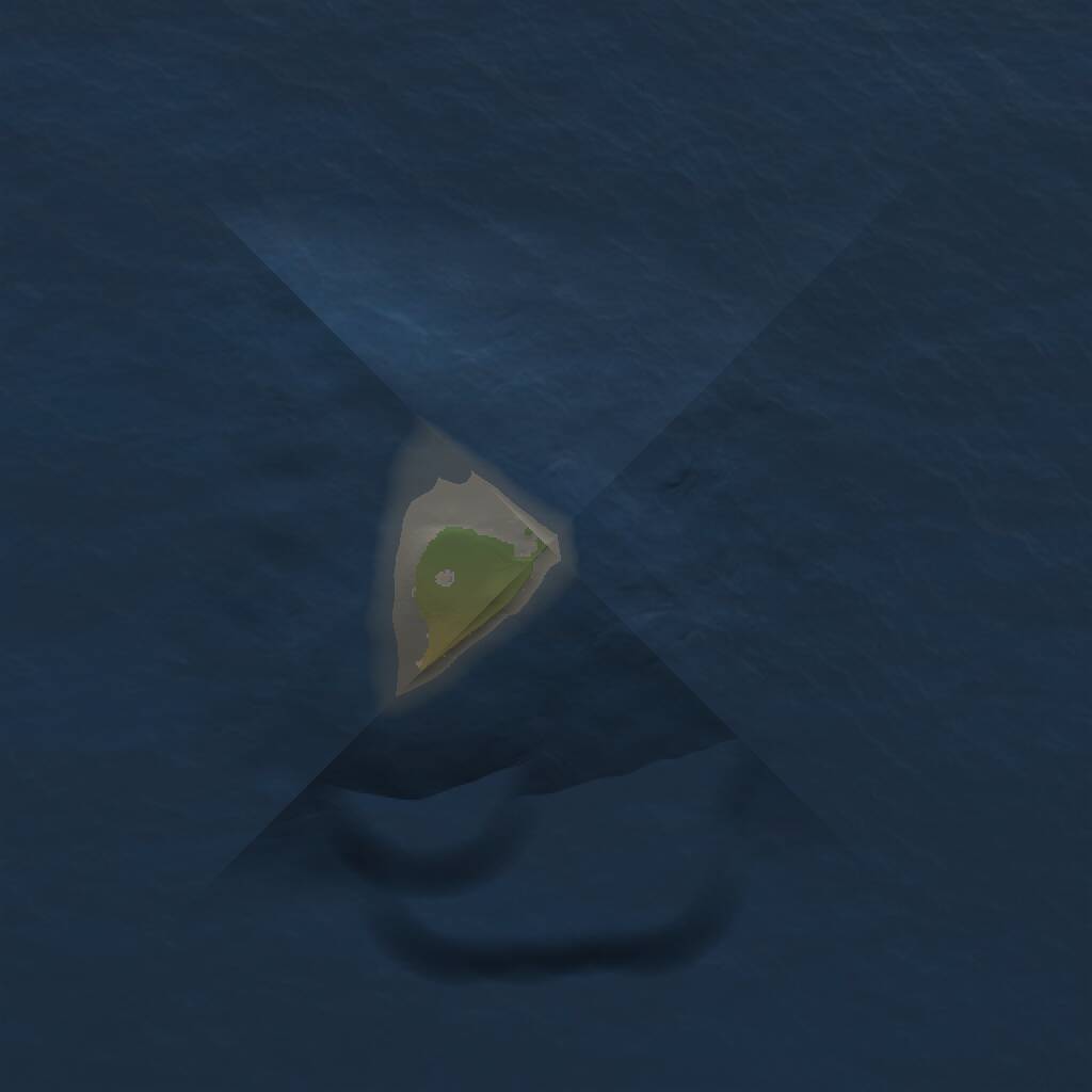 Rust Map: Procedural Map, Size: 1000, Seed: 601634870, 1 Monuments