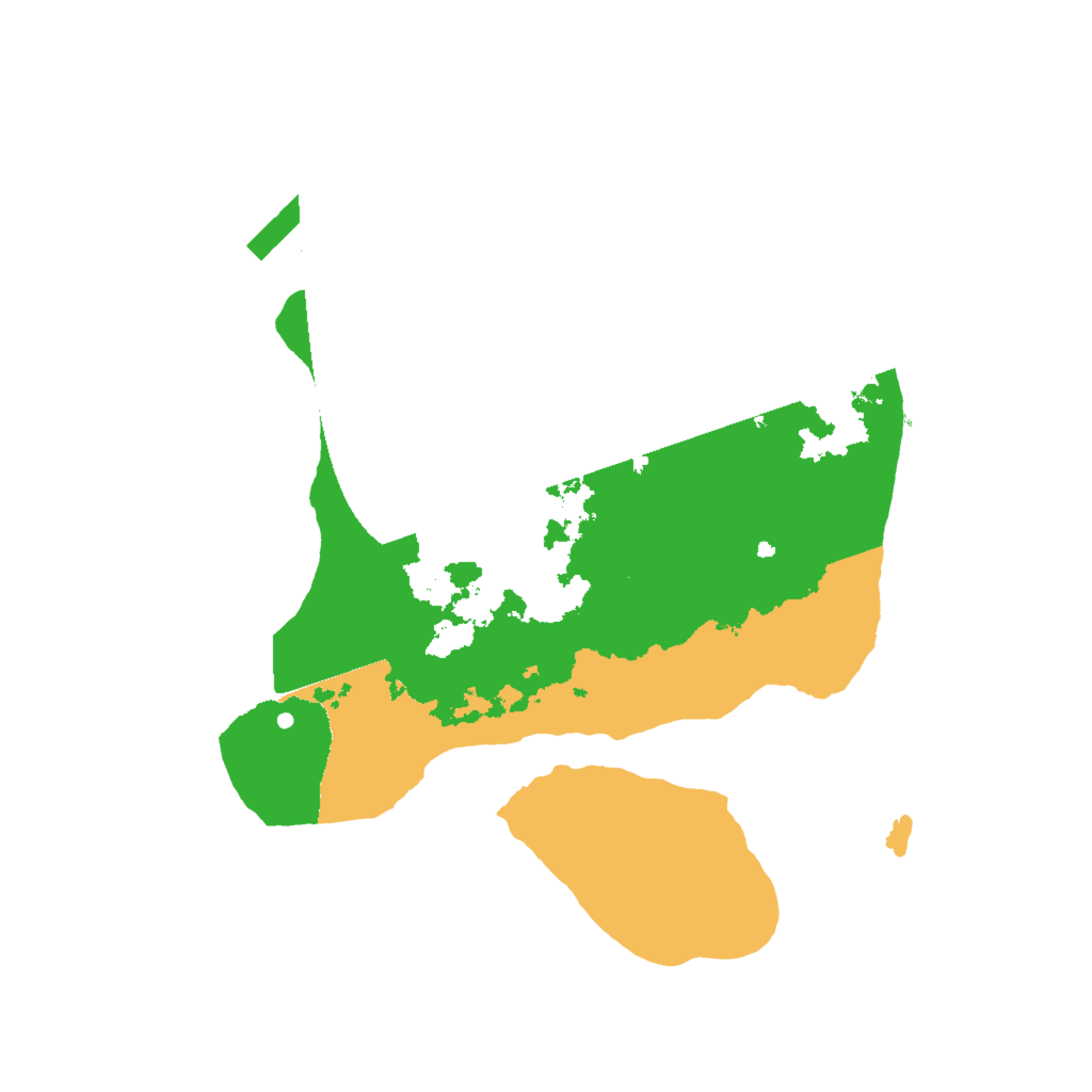 Biome Rust Map: Procedural Map, Size: 2000, Seed: 1183075181
