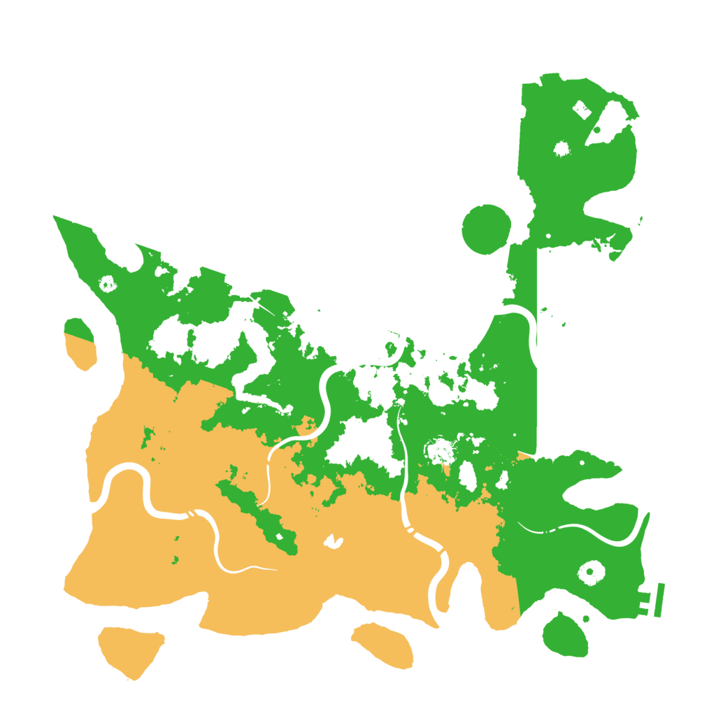 Biome Rust Map: Procedural Map, Size: 4250, Seed: 433931751