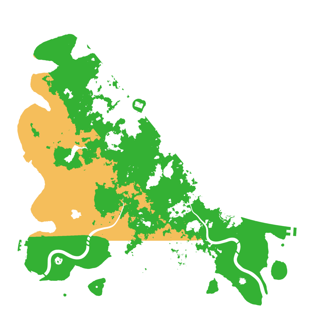 Biome Rust Map: Procedural Map, Size: 4250, Seed: 529573747