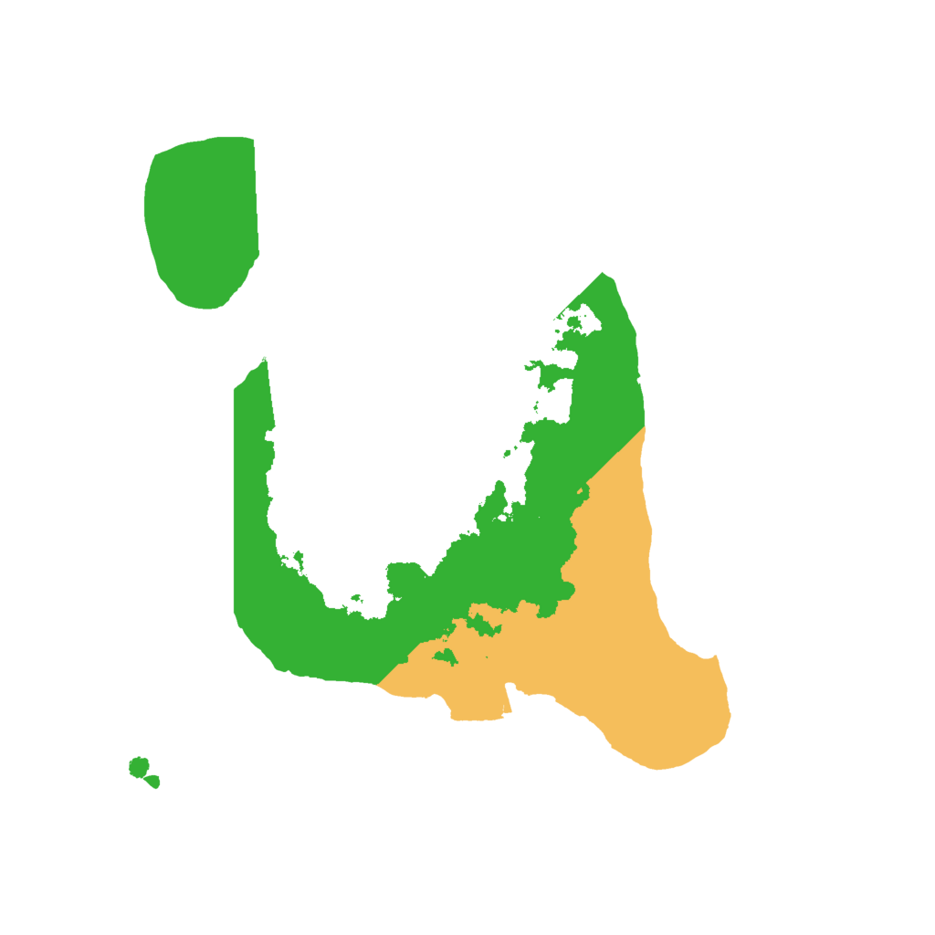 Biome Rust Map: Procedural Map, Size: 1800, Seed: 394202276