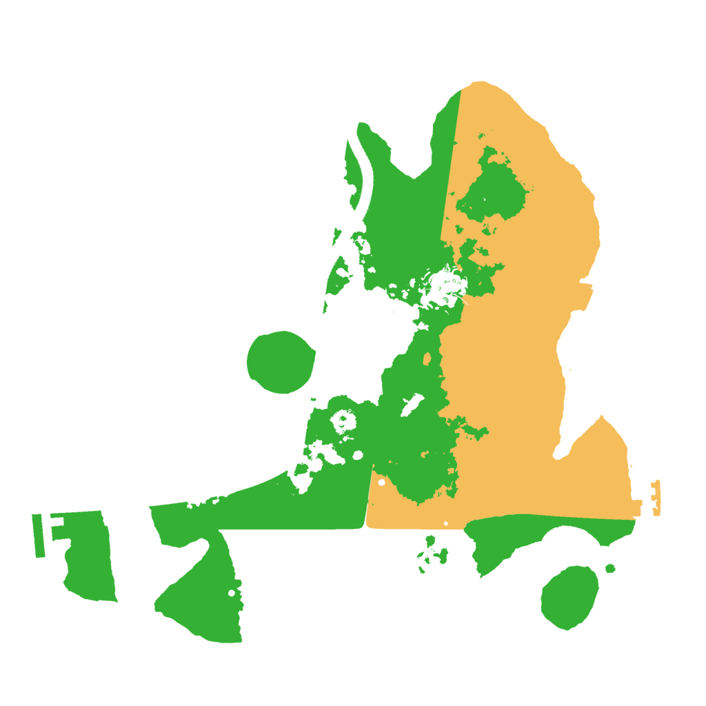 Biome Rust Map: Procedural Map, Size: 3000, Seed: 10161985