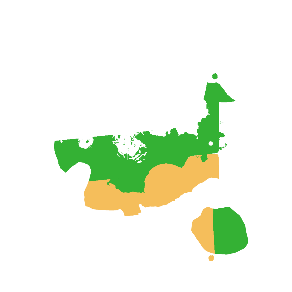 Biome Rust Map: Procedural Map, Size: 2000, Seed: 680867250