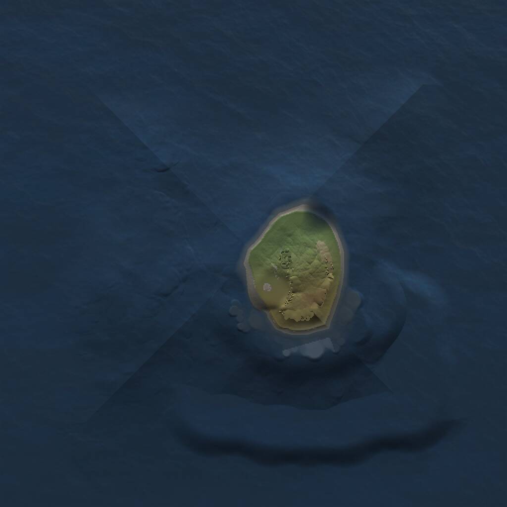 Rust Map: Procedural Map, Size: 1000, Seed: 311856247, 1 Monuments