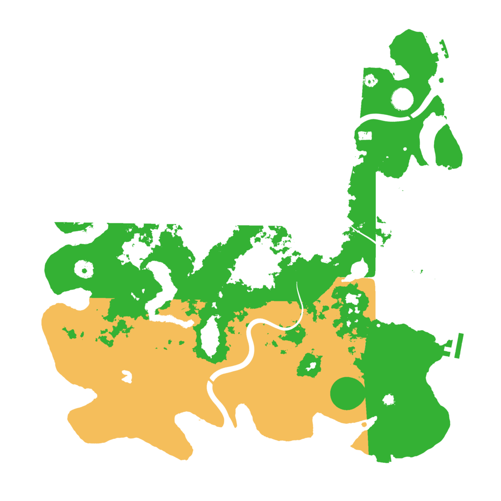 Biome Rust Map: Procedural Map, Size: 4000, Seed: 493624976