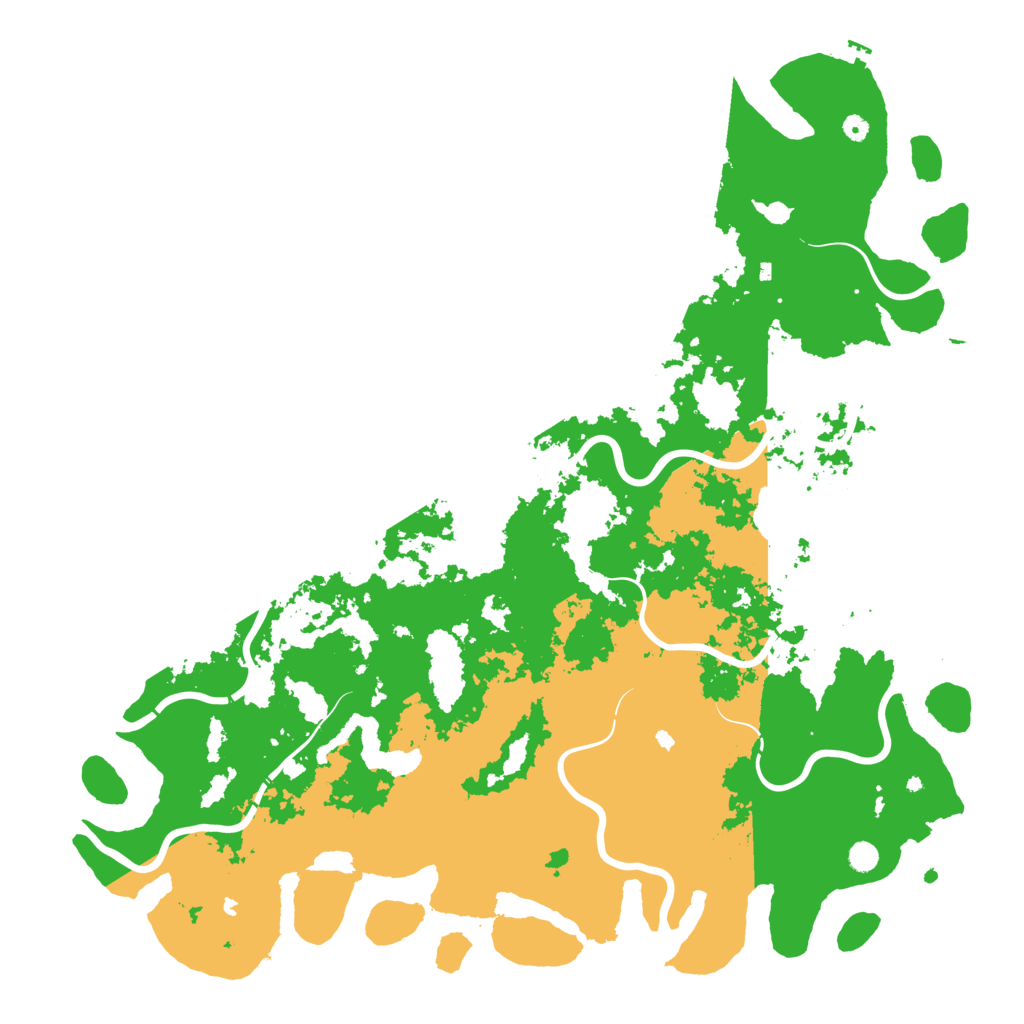Biome Rust Map: Procedural Map, Size: 6000, Seed: 112453804