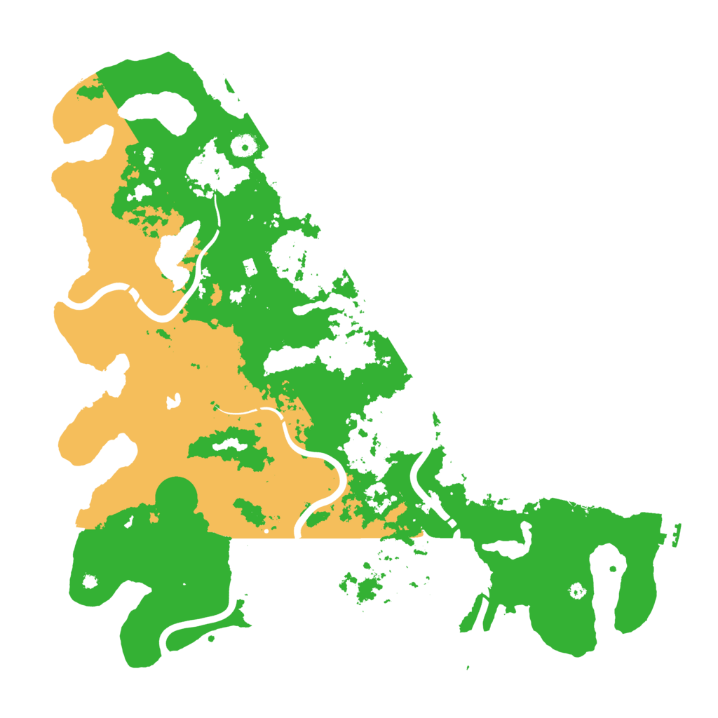 Biome Rust Map: Procedural Map, Size: 4500, Seed: 901446921