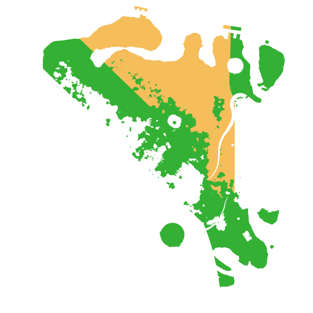 Biome Rust Map: Procedural Map, Size: 3500, Seed: 682817768
