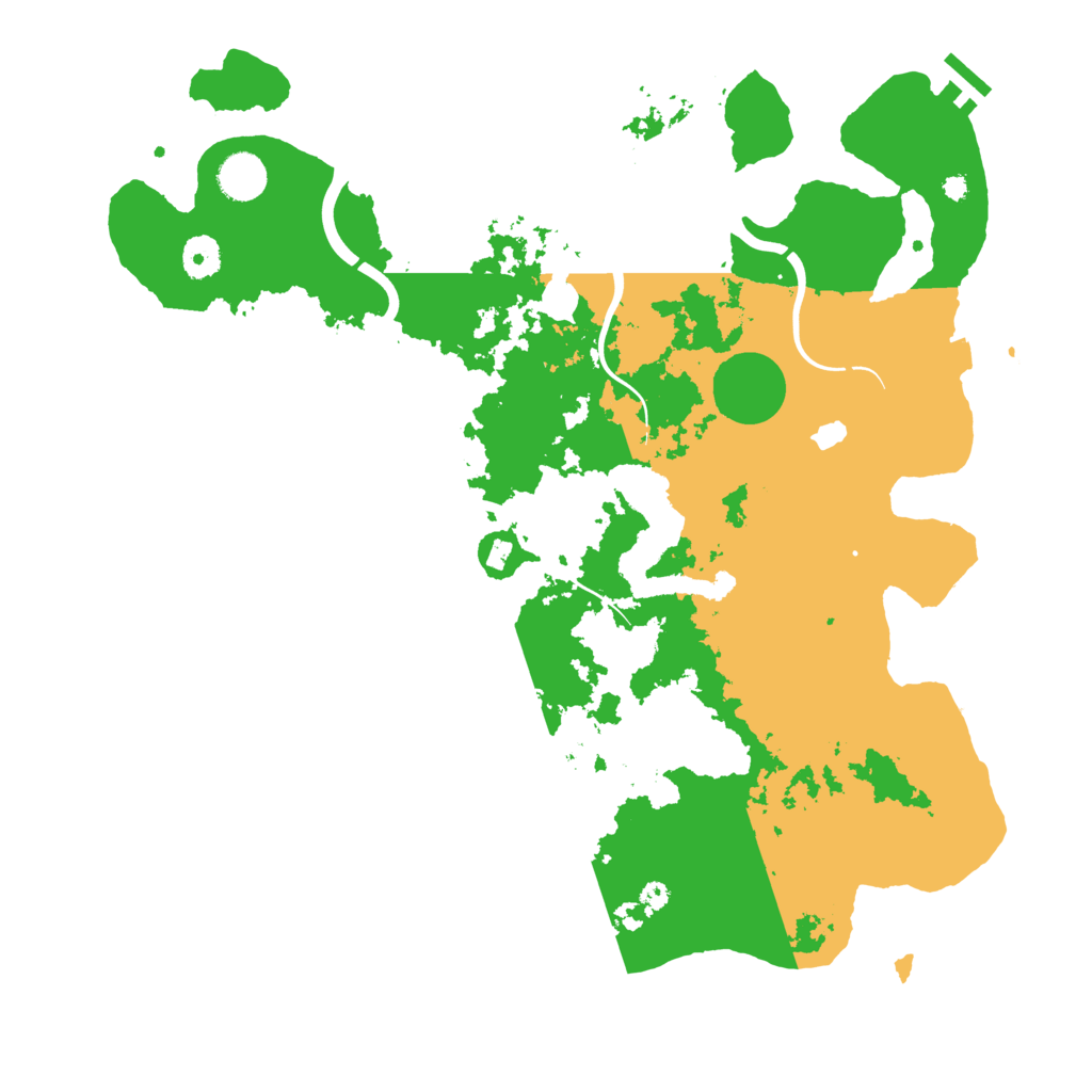Biome Rust Map: Procedural Map, Size: 4000, Seed: 1067604837