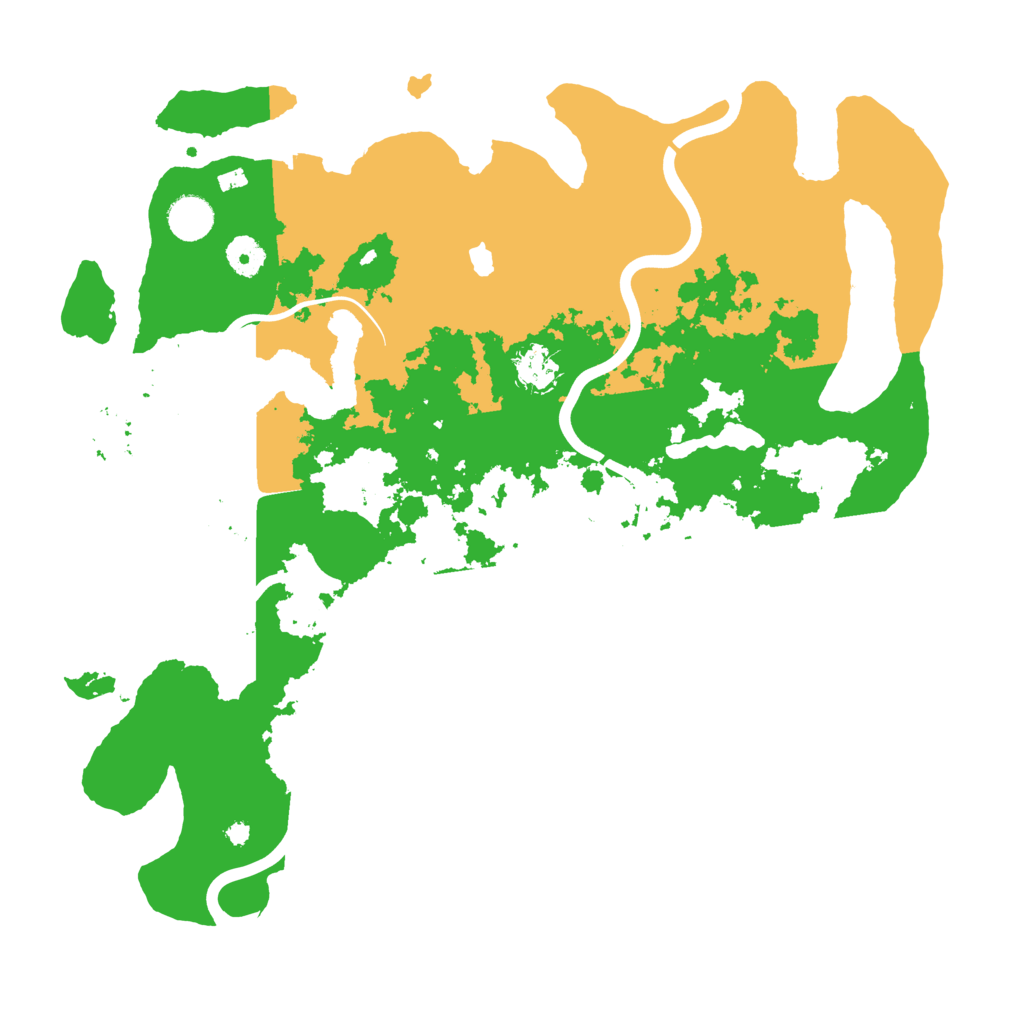 Biome Rust Map: Procedural Map, Size: 4000, Seed: 134679852