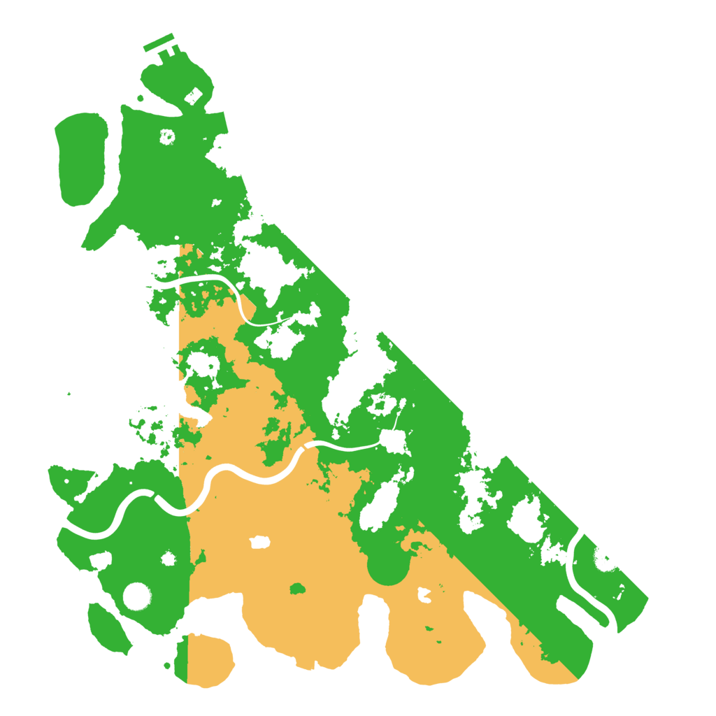 Biome Rust Map: Procedural Map, Size: 4500, Seed: 26245