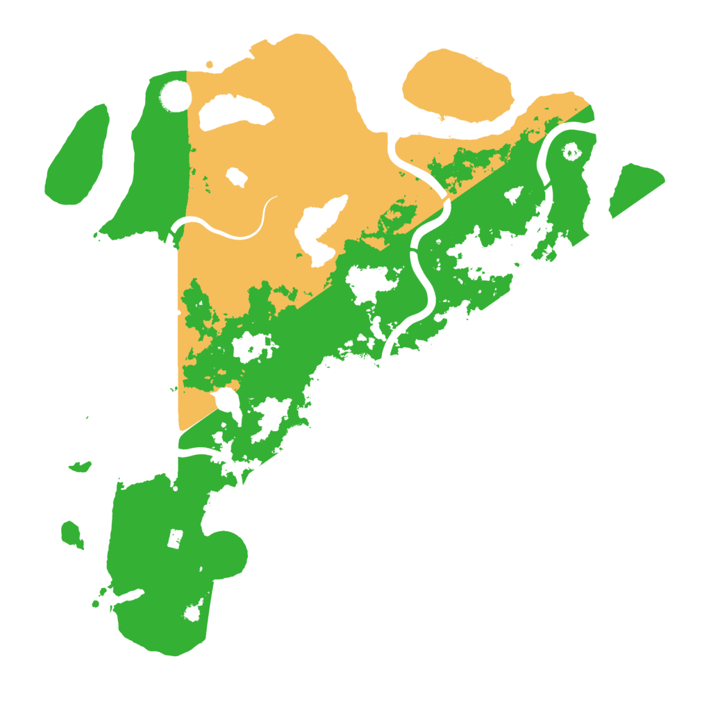 Biome Rust Map: Procedural Map, Size: 4000, Seed: 34576347