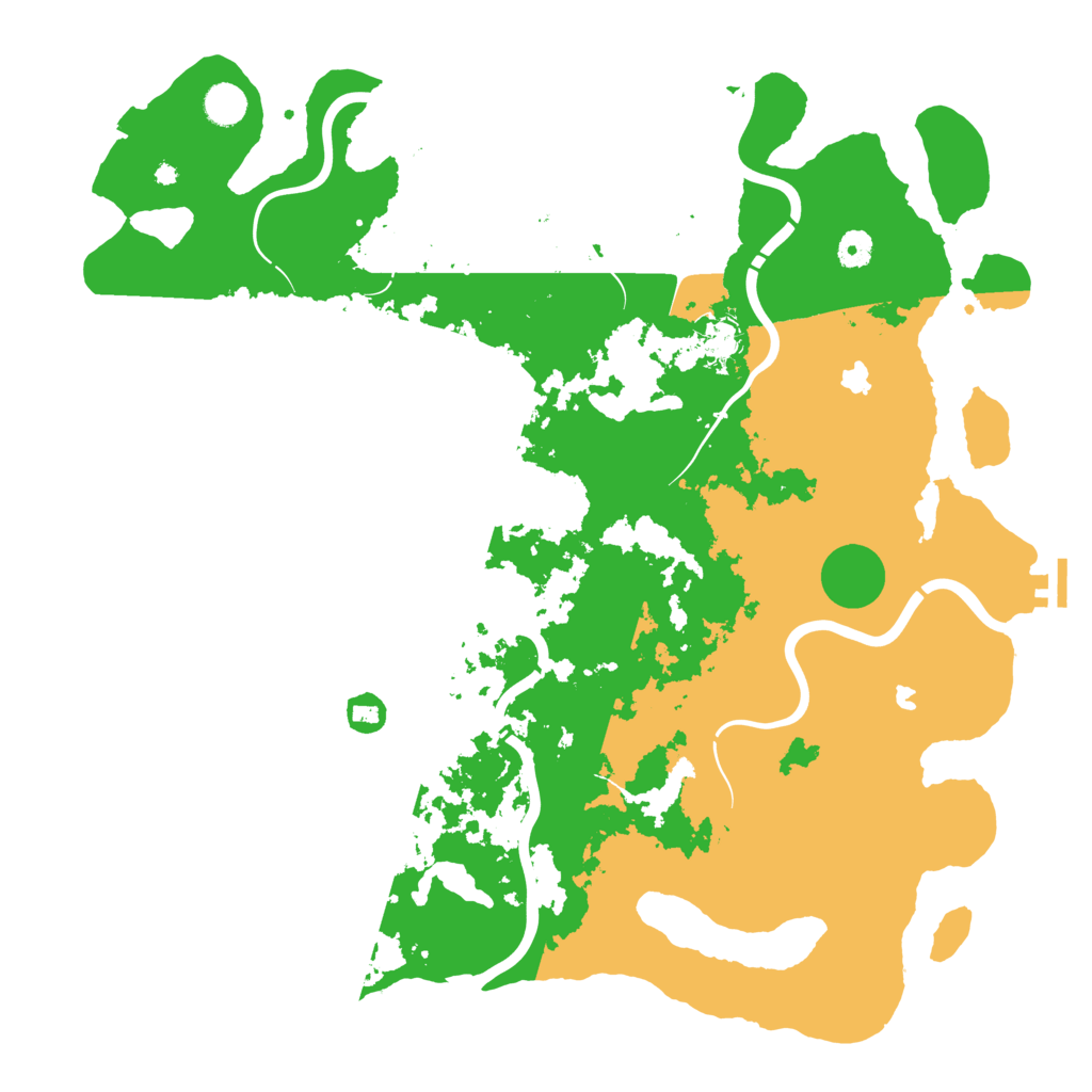 Biome Rust Map: Procedural Map, Size: 4500, Seed: 1453054396