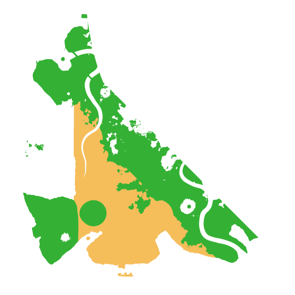 Biome Rust Map: Procedural Map, Size: 3000, Seed: 1125221829