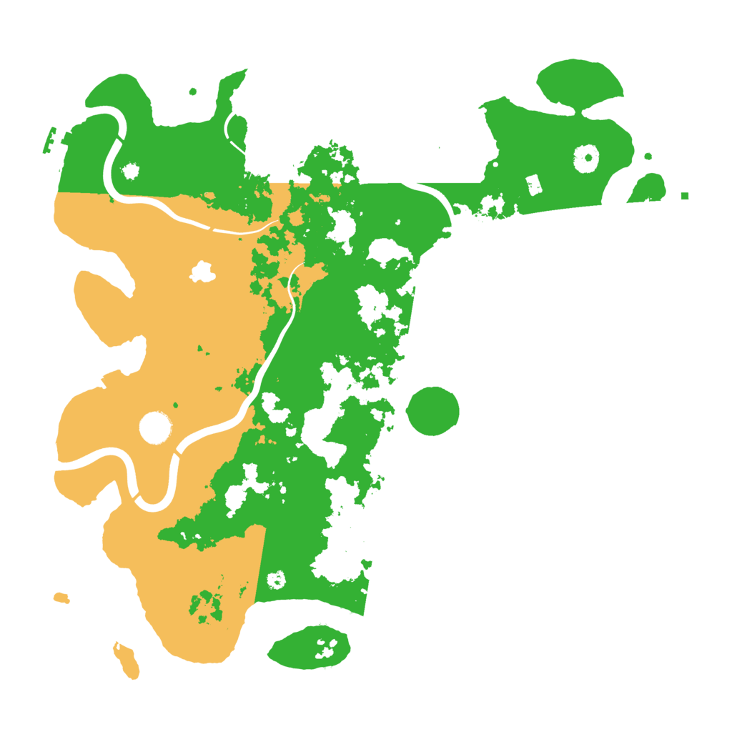 Biome Rust Map: Procedural Map, Size: 4000, Seed: 372695147