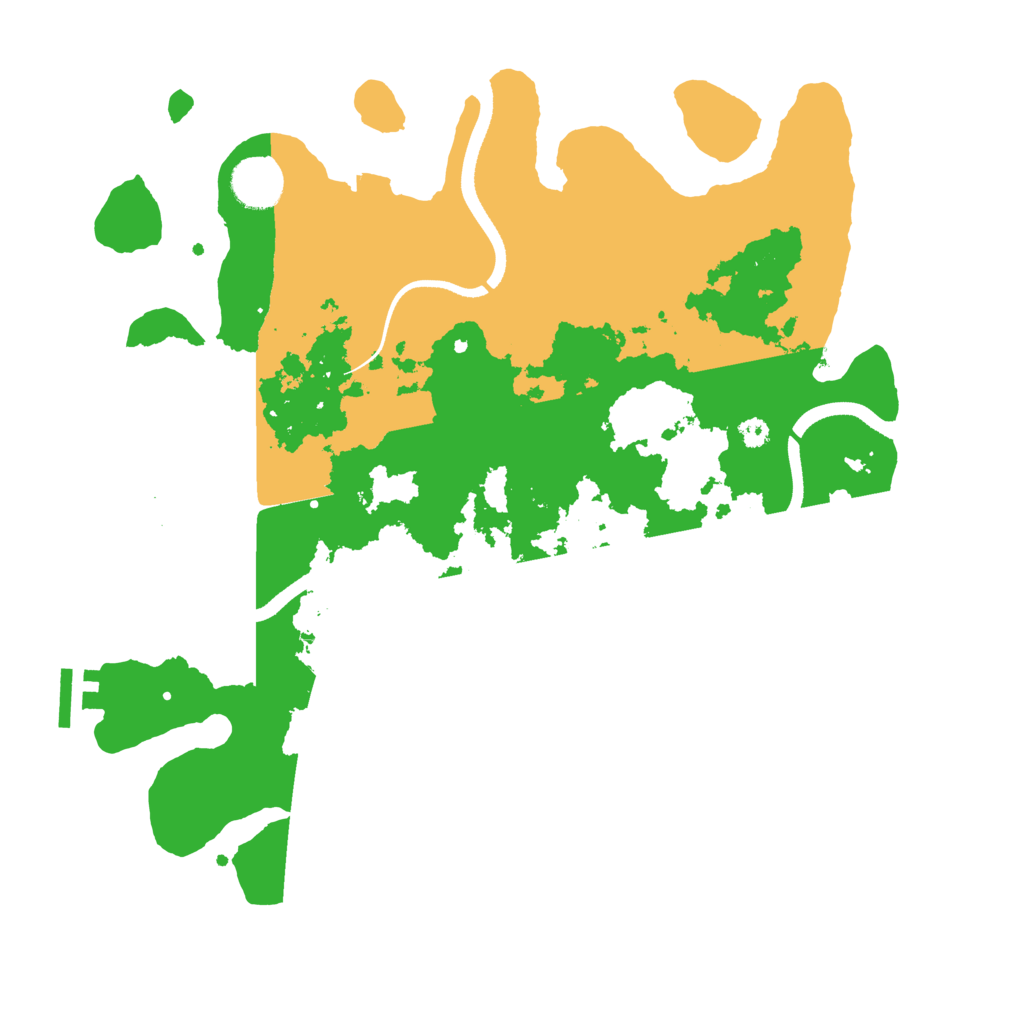 Biome Rust Map: Procedural Map, Size: 3500, Seed: 8042026
