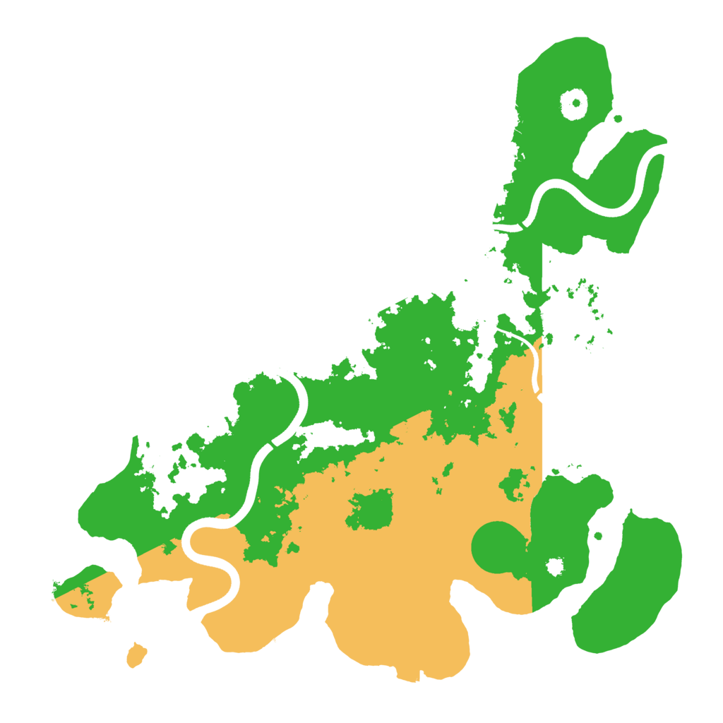 Biome Rust Map: Procedural Map, Size: 3650, Seed: 291109037