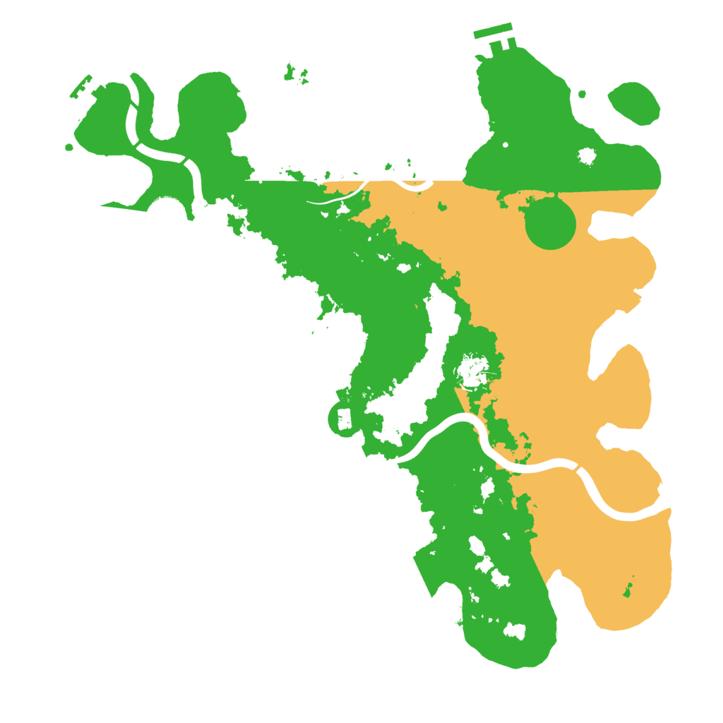 Biome Rust Map: Procedural Map, Size: 3750, Seed: 1740952332