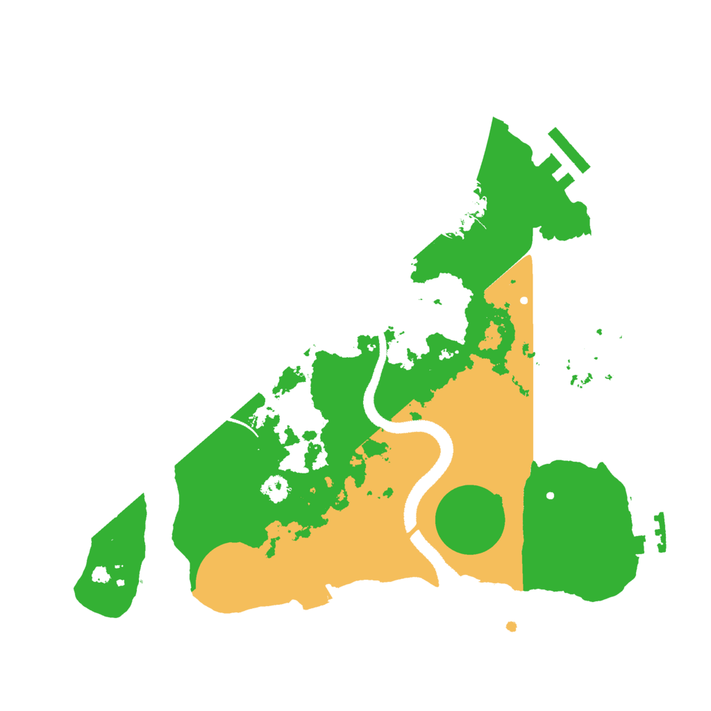 Biome Rust Map: Procedural Map, Size: 2700, Seed: 1775649706
