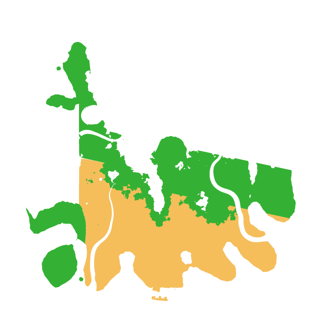 Biome Rust Map: Procedural Map, Size: 3000, Seed: 773512
