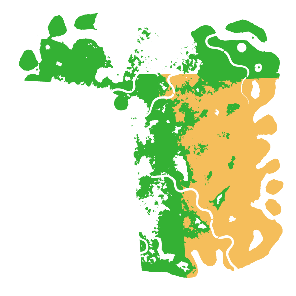 Biome Rust Map: Procedural Map, Size: 5600, Seed: 1871804000