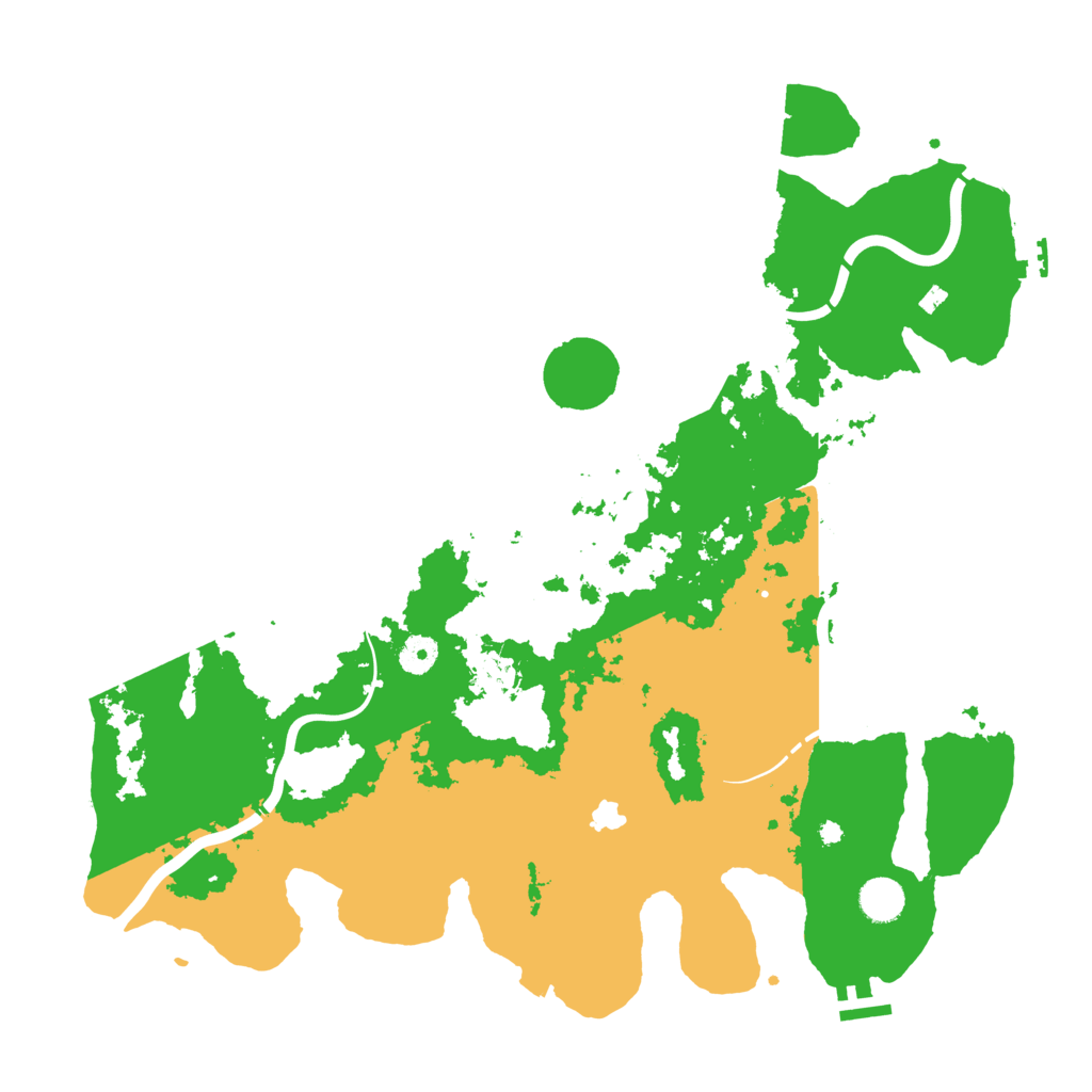 Biome Rust Map: Procedural Map, Size: 4250, Seed: 234621