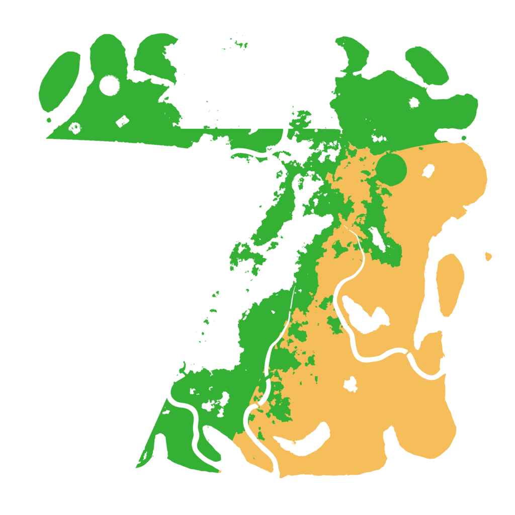 Biome Rust Map: Procedural Map, Size: 4500, Seed: 1547399224