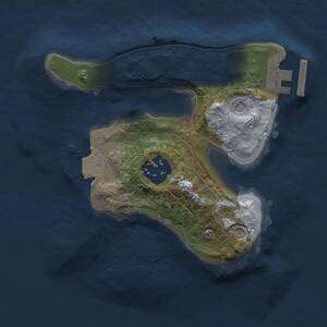 Thumbnail Rust Map: Procedural Map, Size: 1800, Seed: 49862, 4 Monuments