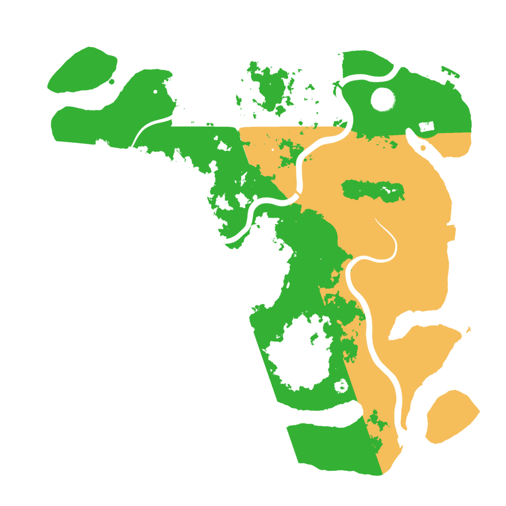 Biome Rust Map: Procedural Map, Size: 3750, Seed: 235594371
