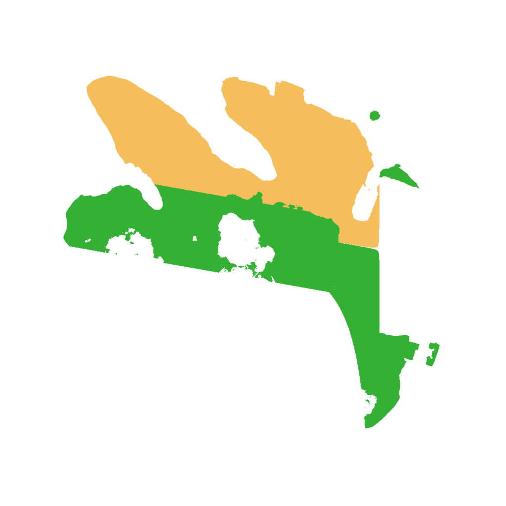 Biome Rust Map: Procedural Map, Size: 2000, Seed: 2116348274